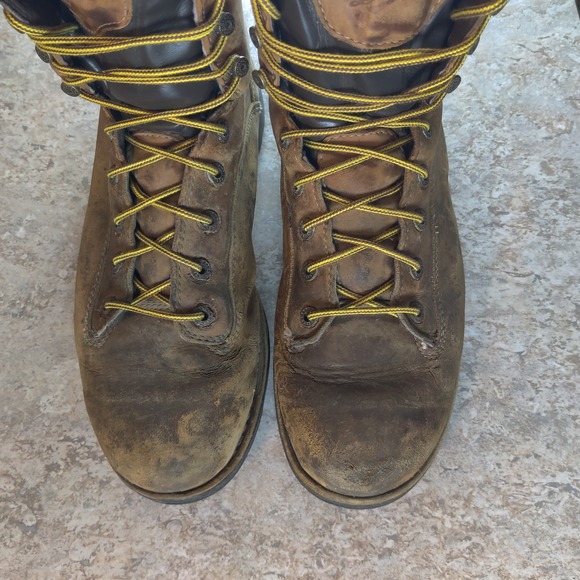 Danner Men's Size 12 D Quarry USA Made 8" Leather Work Boots Gore-Tex *Read Desc - Picture 7 of 15